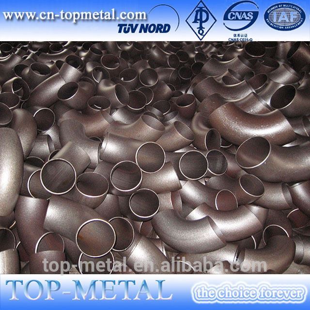 Original Factory Api 5l Carbon Seamless Steel Pipe - butt welded carbon steel seamless elbow dn150 sch40 elbow – TOP-METAL